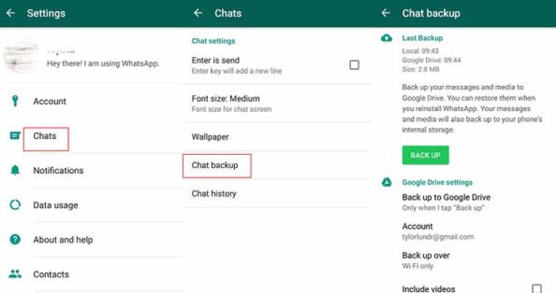 How To Backup WhatsApp Data In GB Whatsapp